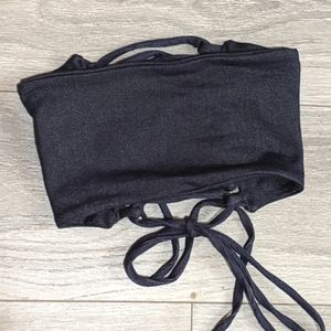 Melodia Designs Denim Stretch Bandeau (S) EUC